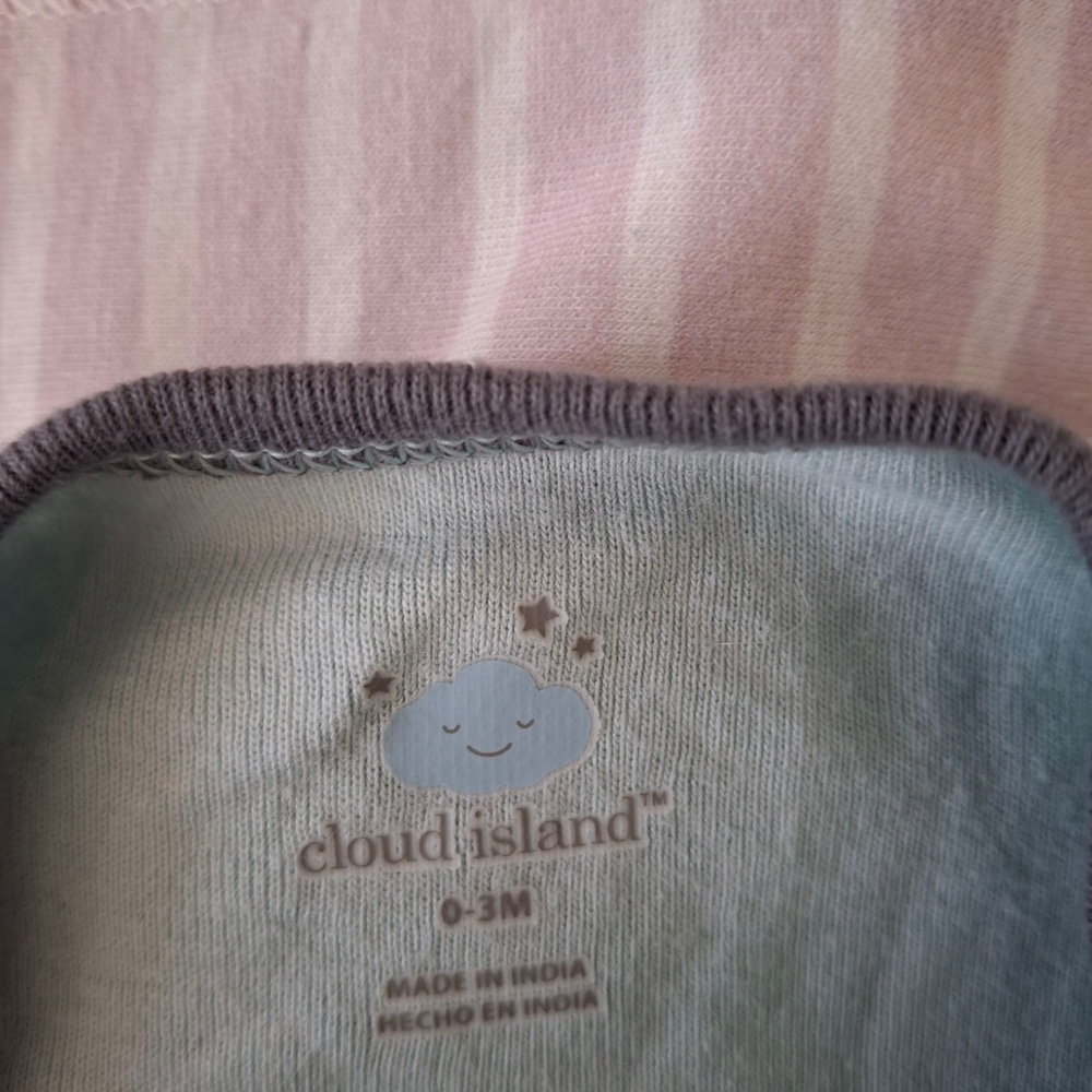 Cloud Island Baby Onesie